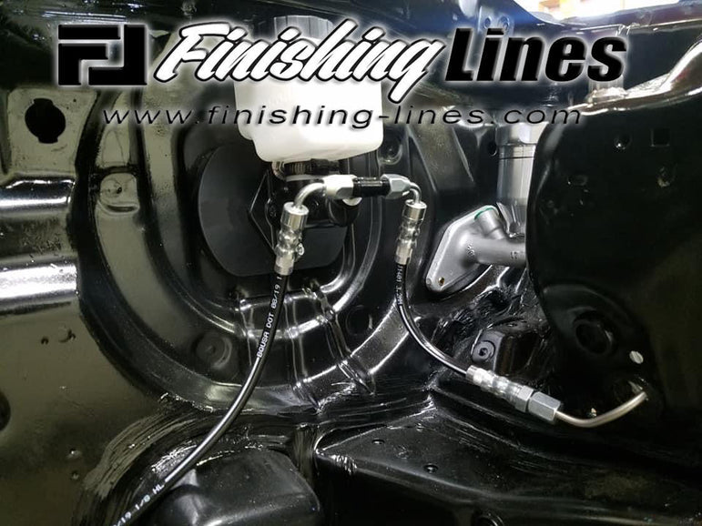 Finishing Lines EG Civic / DC Integra SFWD V1 Front Brake Line Kit - JSI Racing 
