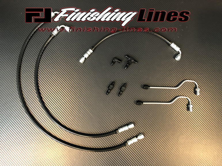 Finishing Lines EG Civic / DC Integra SFWD V2 Front Brake Line Kit - JSI Racing 
