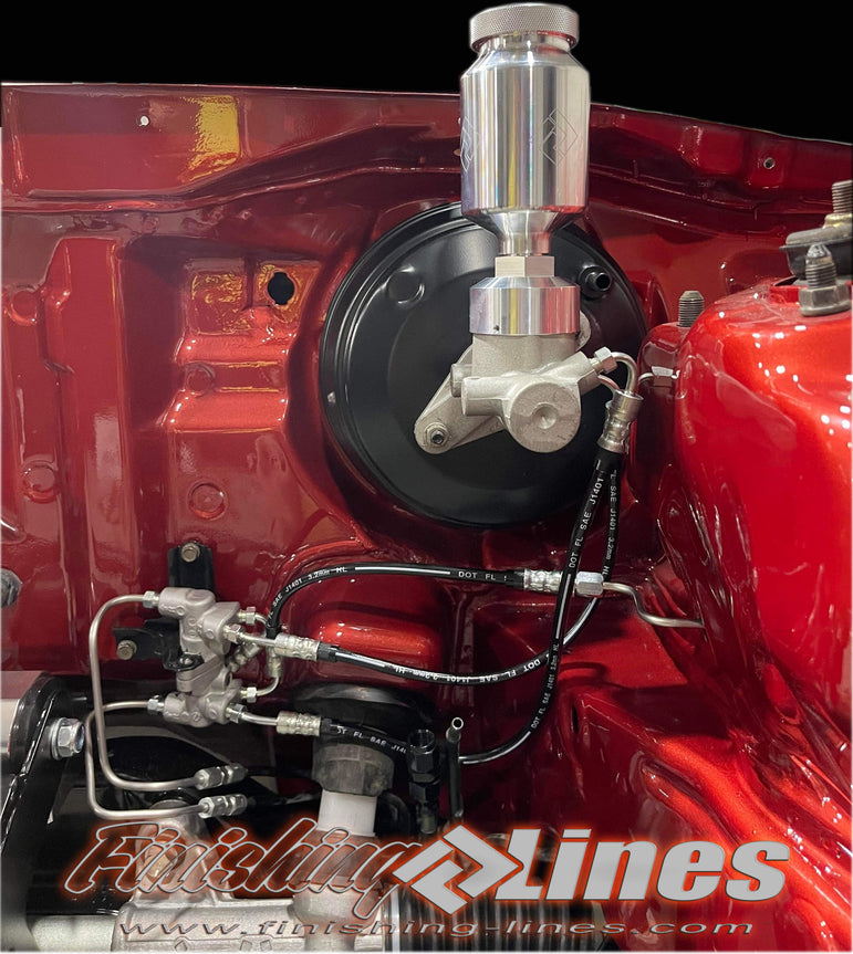 Finishing Lines EG Civic Mini-Tuck Brake Line Kit – Stock Master Cylinder - JSI Racing 