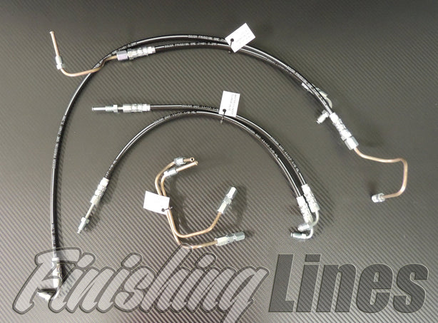 Finishing Lines EG Civic Mini-Tuck Brake Line Kit – Stock Master Cylinder - JSI Racing 
