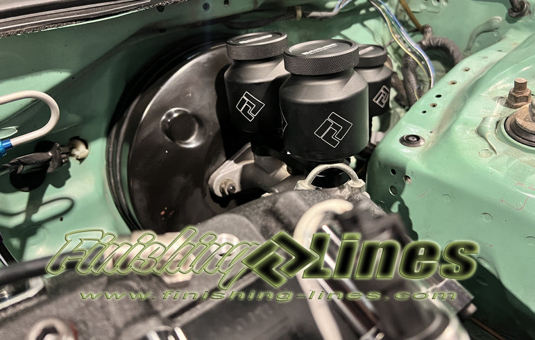 Finishing Lines Black Billet Reservoir – EK/98+ DC/S2000 Master Cylinder - JSI Racing 