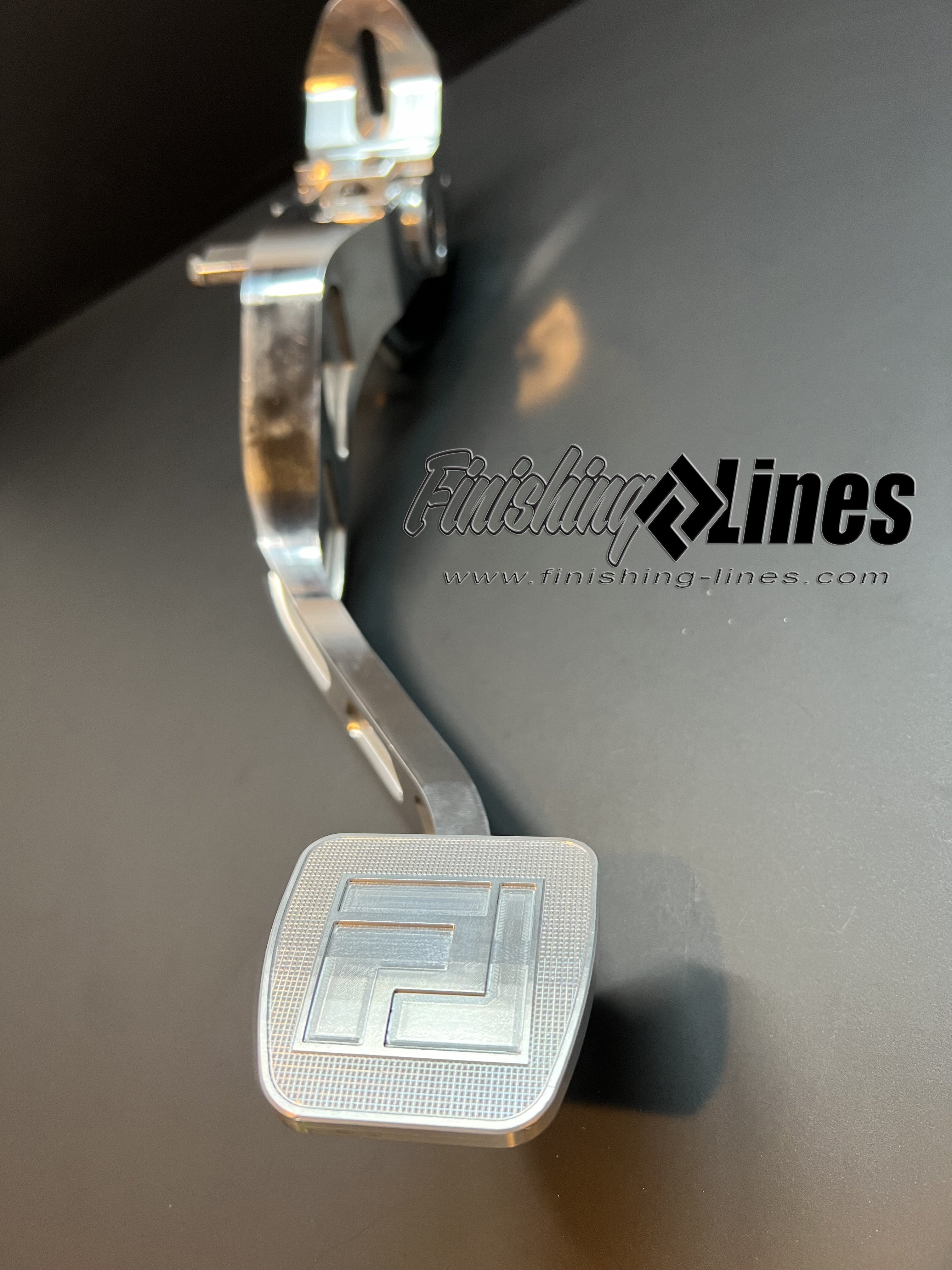 Finishing Lines Billet Adjustable Brake Pedal – EK Manual Brake - JSI Racing 