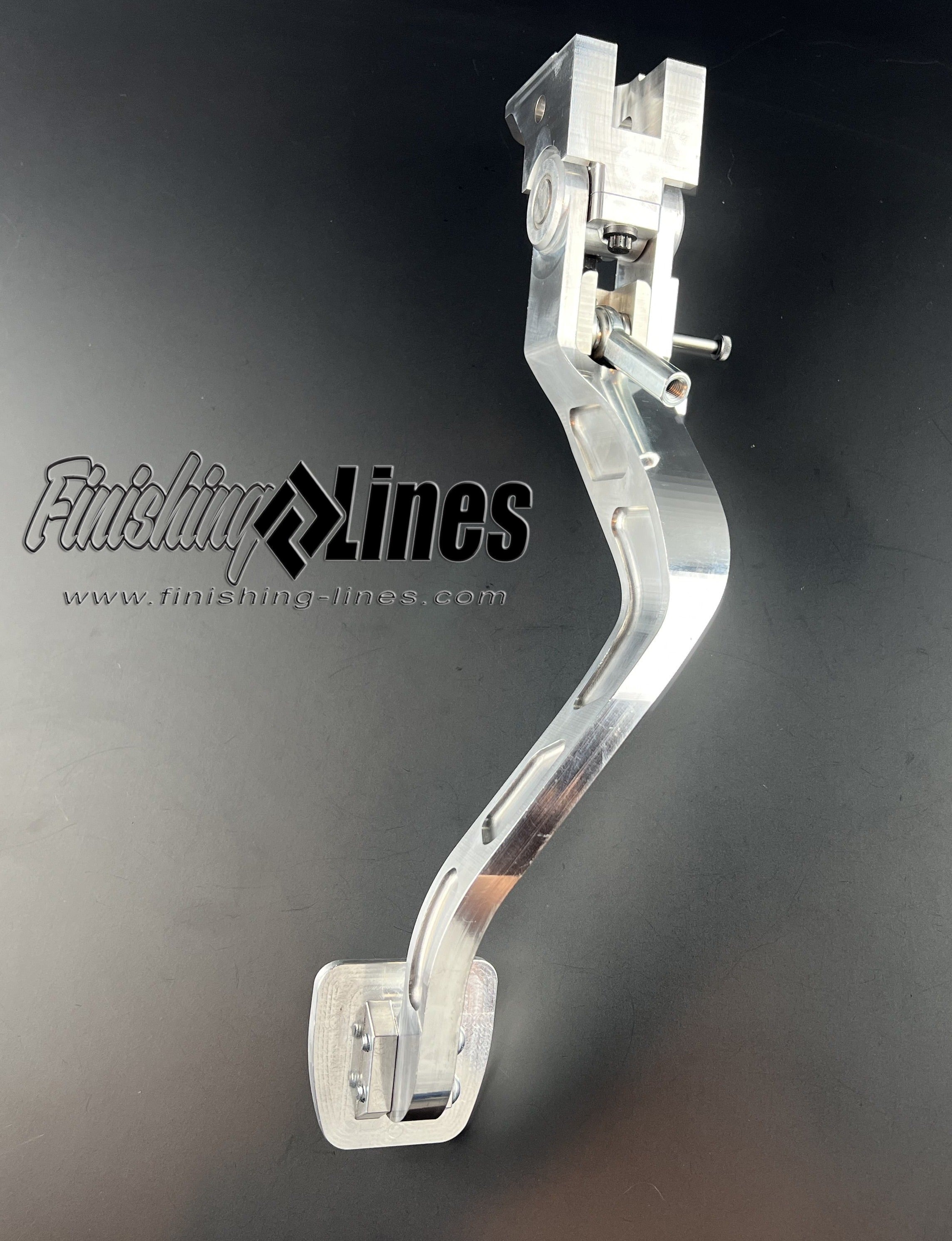 Finishing Lines Billet Adjustable Brake Pedal – EK Manual Brake - JSI Racing 