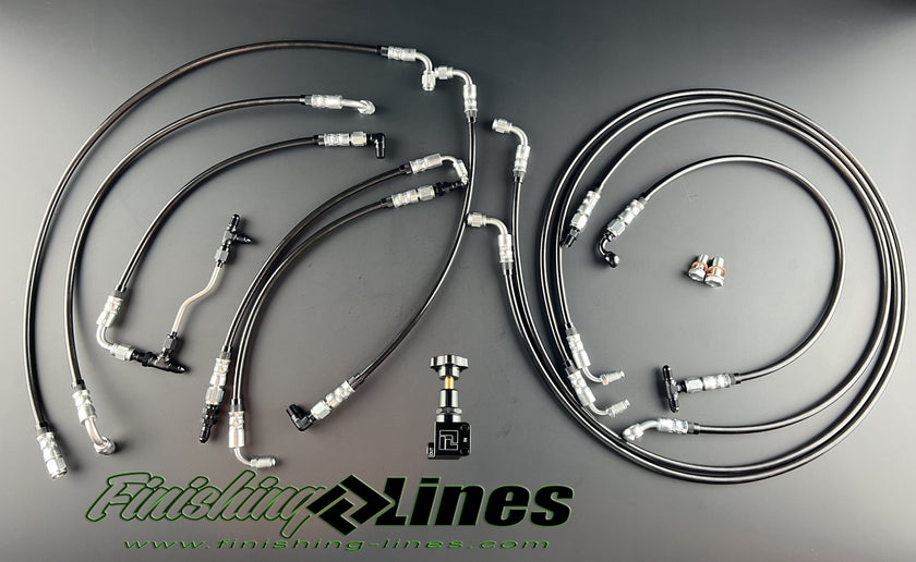 Finishing Lines EK Full Tuck Kit – Adj. Prop Valve & Staging Brake (Booster Delete) - JSI Racing 