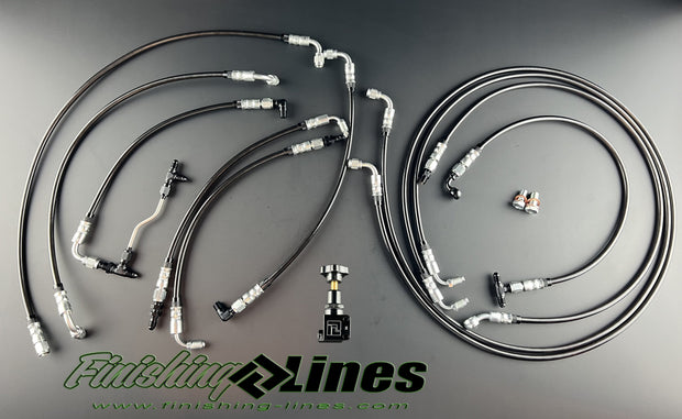 Finishing Lines EK Full Tuck Kit – Adj. Prop Valve & Staging Brake (Booster Delete) - JSI Racing 