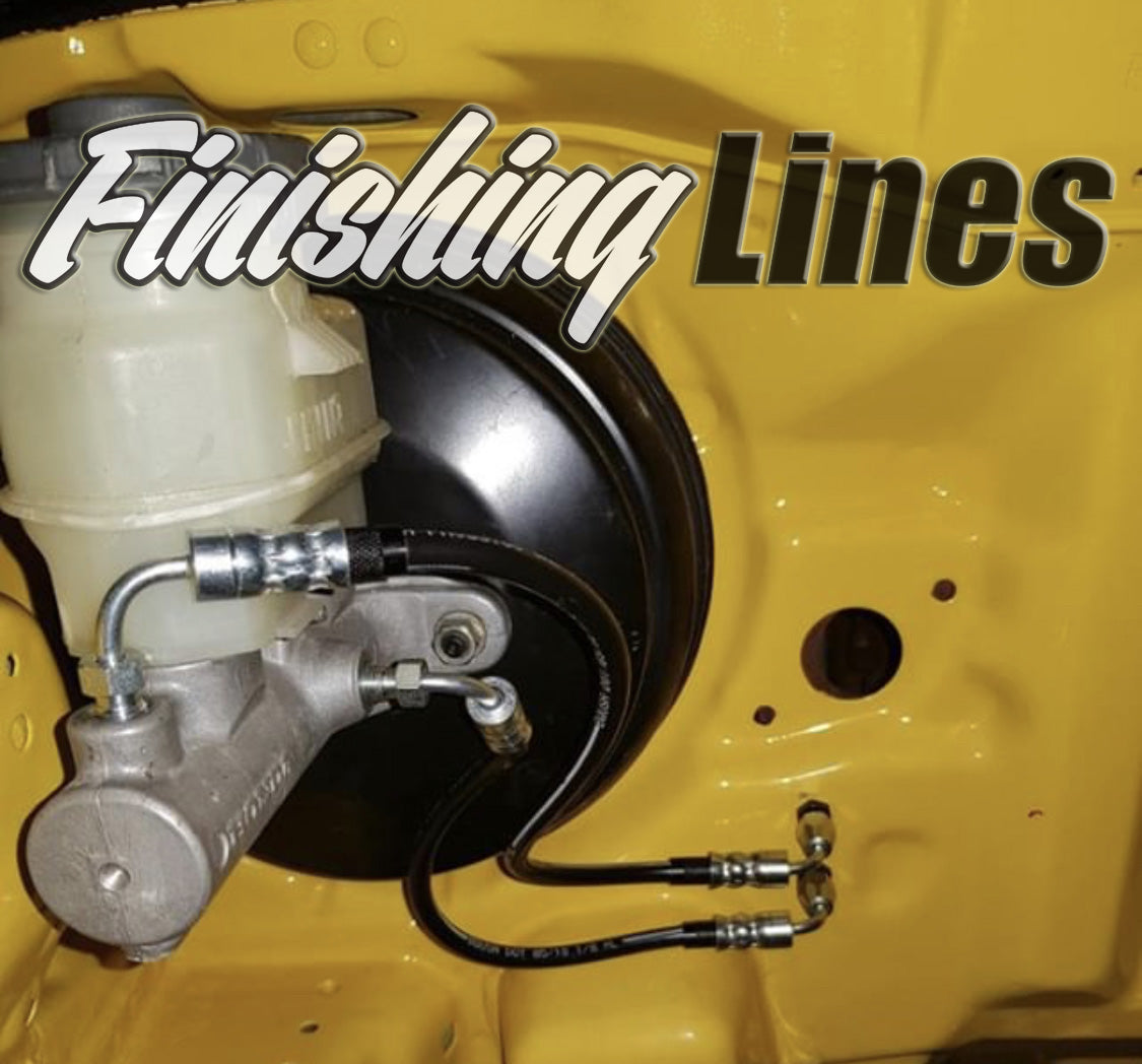 Finishing Lines RHD EK Full Tuck Brake Line Kit – Stock Master Cylinder - JSI Racing 