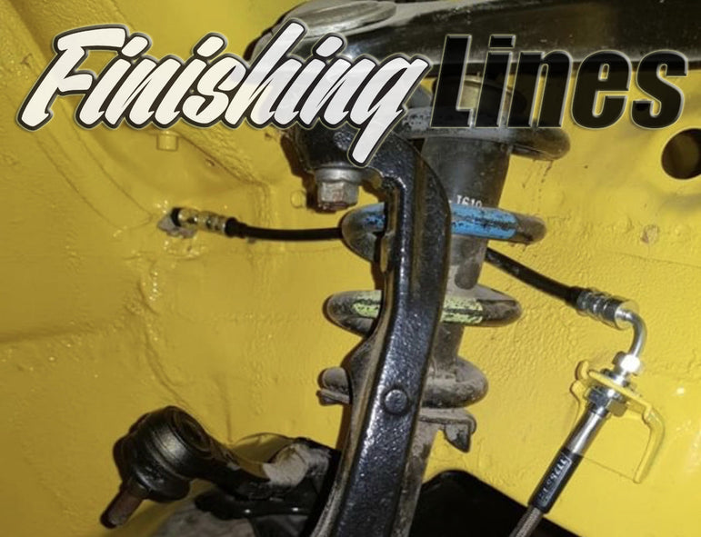 Finishing Lines EK Civic Full Tuck Brake Line Kit – Inline Staging Brake Provision - JSI Racing 