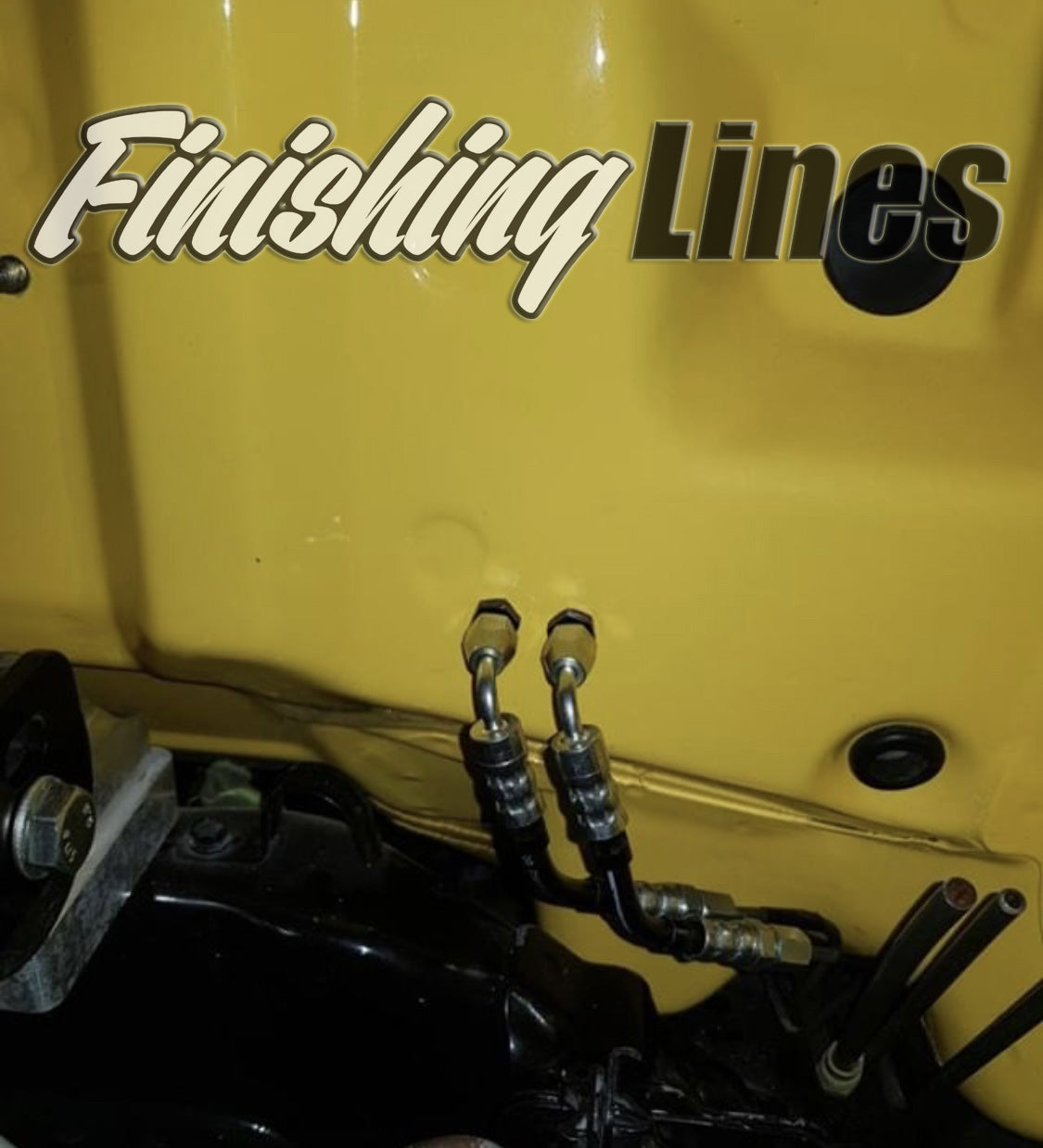 Finishing Lines RHD EK Full Tuck Brake Line Kit – Stock Master Cylinder - JSI Racing 