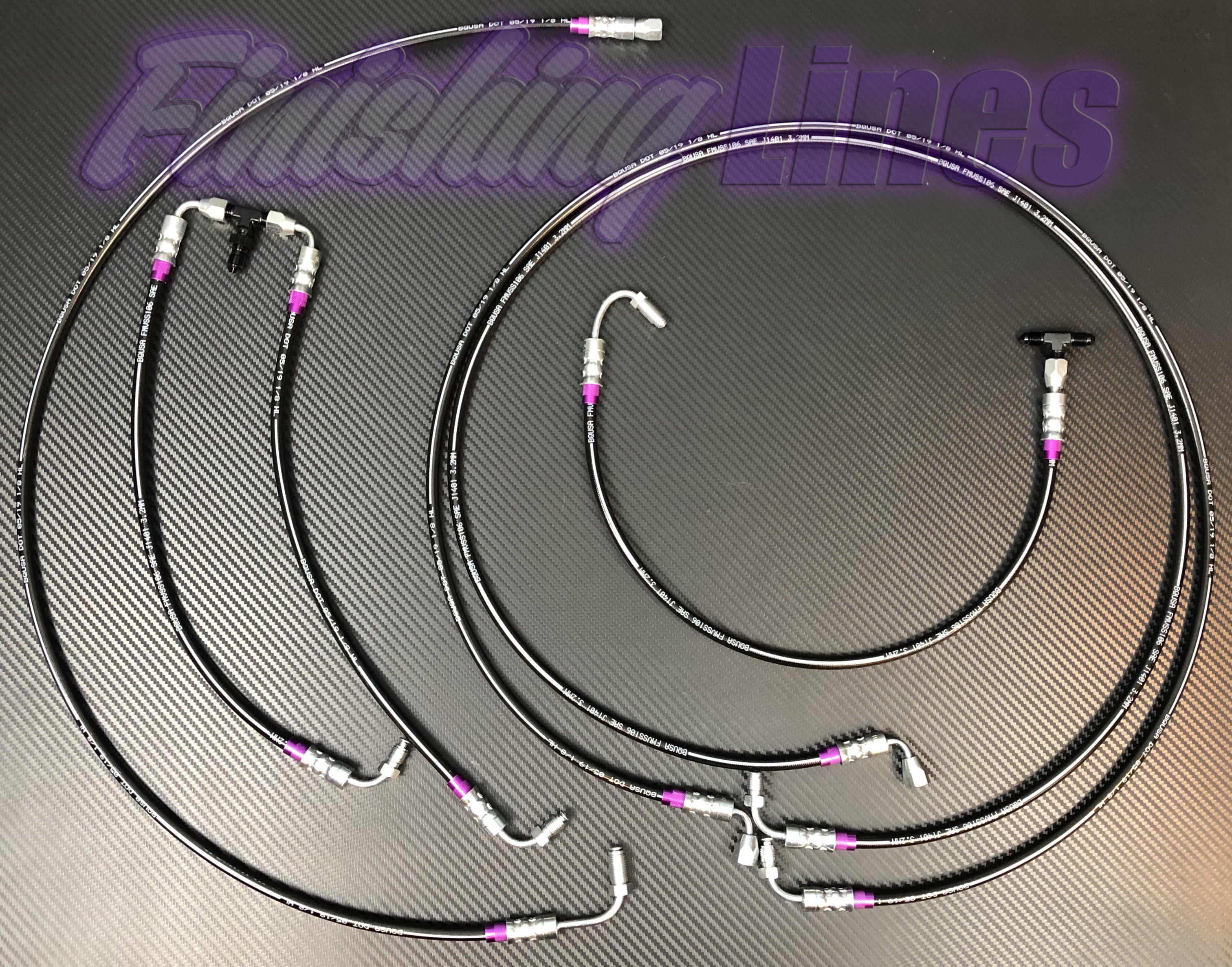 Finishing Lines EK Civic Inline Staging Brake Kit – Stock Prop Location - JSI Racing 