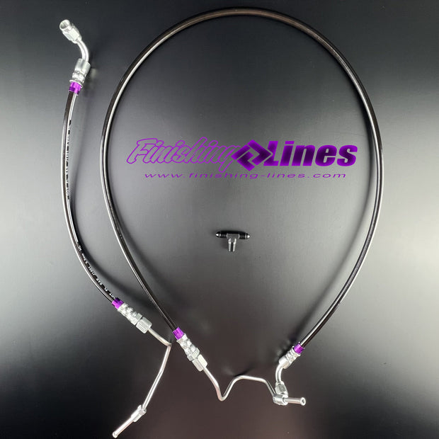 Finishing Lines EK SFWD V1 Front Brake Line Kit - JSI Racing 