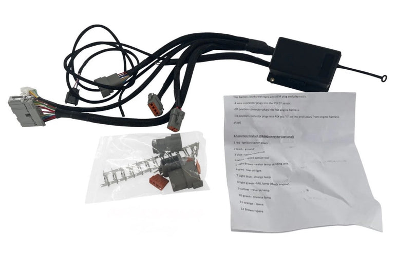 MRC Racing Components K Series Chassis Adapter Race Relay Fuse Box Lead Harness K20 K24 MRC Racing Components