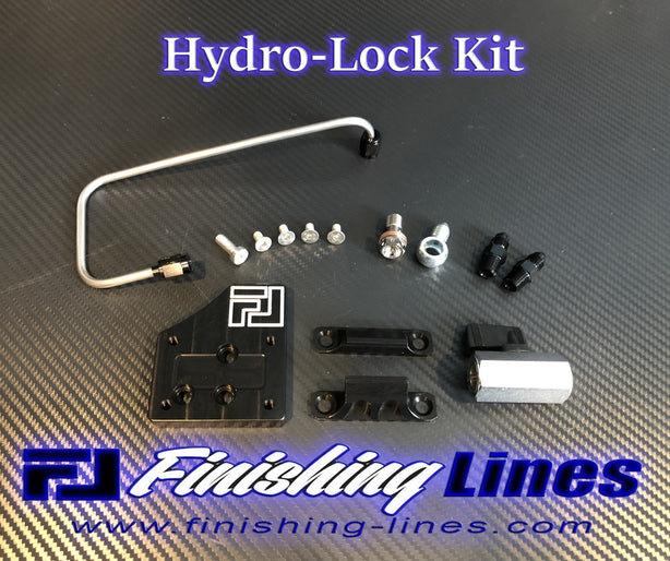 Finishing Lines "Hydro-Lock" for FL Staging Brake – Black Edition - JSI Racing 