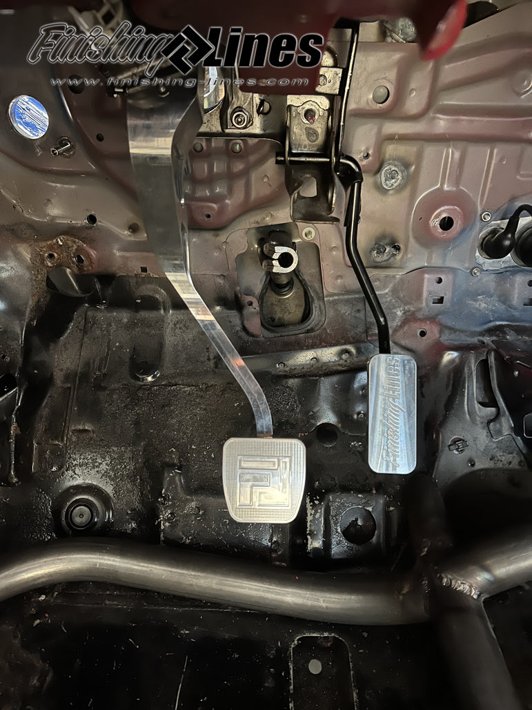 Finishing Lines EG/DC/EK Billet Throttle Pedal Pad - JSI Racing 