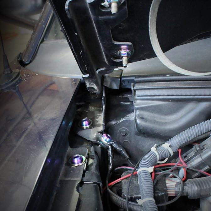 Ford Mustang (1999-2004) Titanium Engine Bay Kit - JSI Racing 