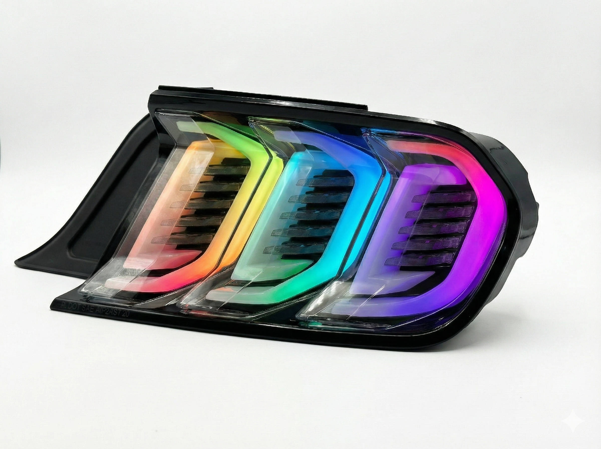 NTXGLOW RGB tail lights (2015 - 2023 Ford Mustang) - JSI Racing 