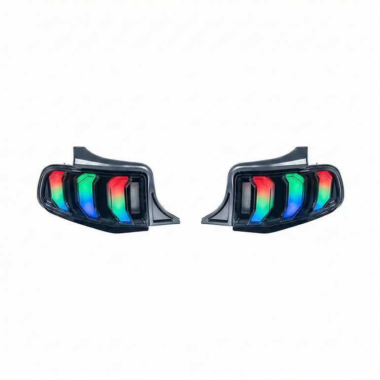 NTXGlow RGB Tail lights (10 - 14 Ford Mustang) - JSI Racing 