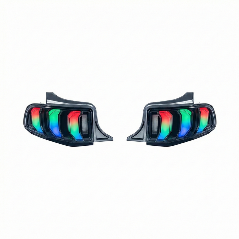 NTXGlow RGB Tail lights (10 - 14 Ford Mustang) - JSI Racing 