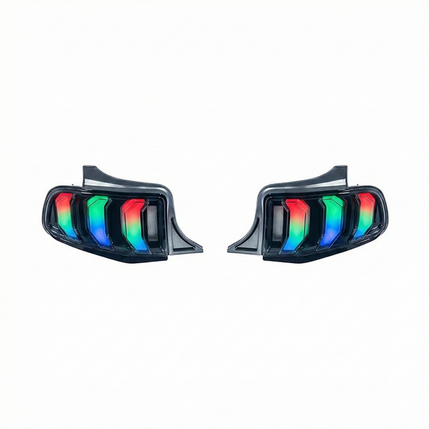 NTXGlow RGB Tail lights (10 - 14 Ford Mustang) - JSI Racing 