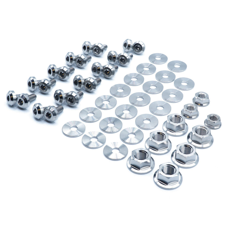 Titanium Hardware Engine Bay Kit - Acura RSX (2002-2006) - JSI Racing 