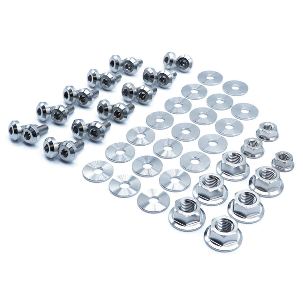 Titanium Hardware Engine Bay Kit - Acura RSX (2002-2006) - JSI Racing 