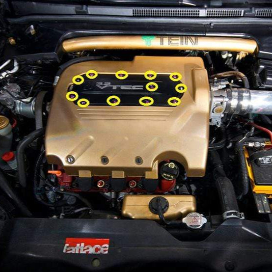 Titanium Hardware Engine Kit - J32A3 Engine - JSI Racing 
