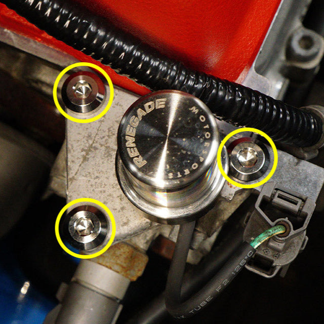 Titanium Hardware Solenoid Kit - F20C | F22C1 Engine - JSI Racing 