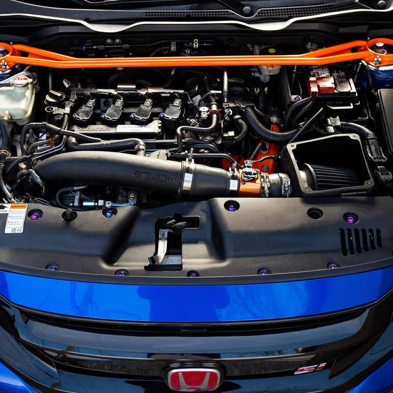 Stage 4 Titanium Hardware Engine Bay Kit - Honda Civic Si (2016-2021) - JSI Racing 