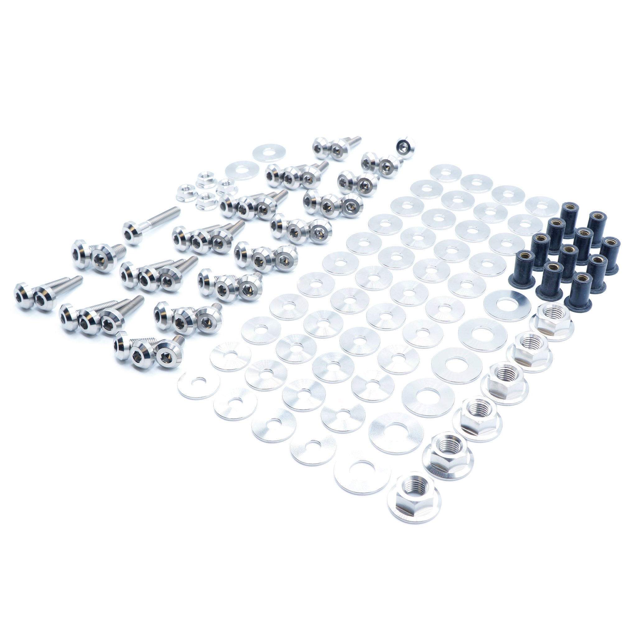 Stage 3 Titanium Hardware Engine Bay Kit - Honda Civic Si (2022+) - JSI Racing 