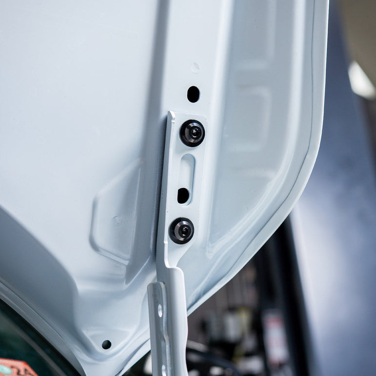 Titanium Hardware Hood Kit - Honda Civic Si (2022+) - JSI Racing 