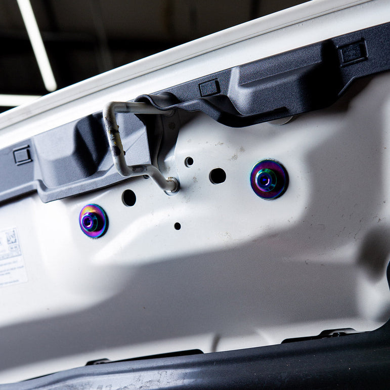 Titanium Hardware Hood Kit - Honda Civic Type R (2023+) - JSI Racing 