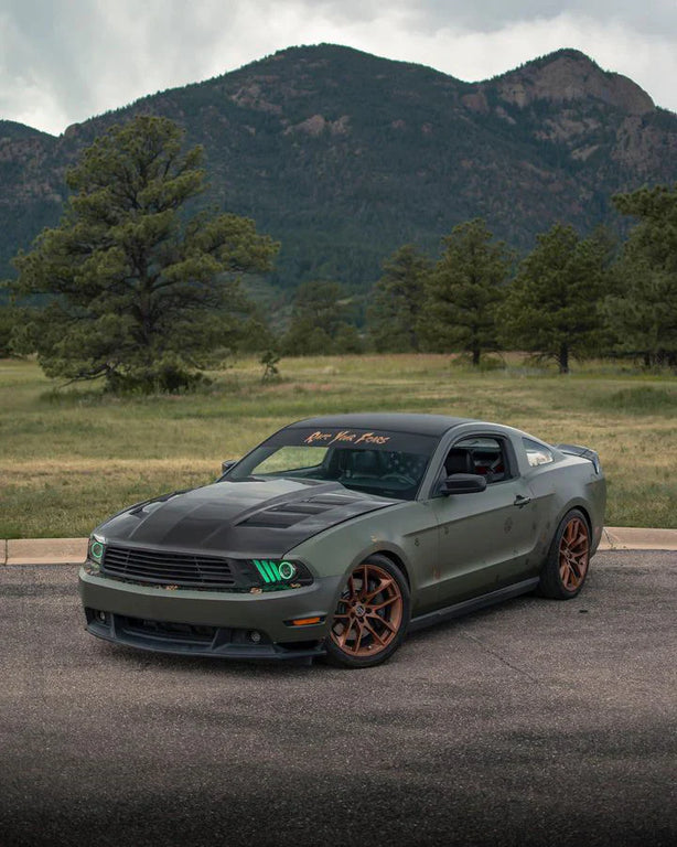 NTXGlow S550 Style RGB Headlights (2010-2012 Ford Mustang) - JSI Racing 