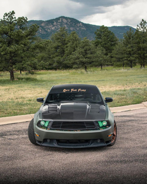 NTXGlow S550 Style RGB Headlights (2010-2012 Ford Mustang) - JSI Racing 