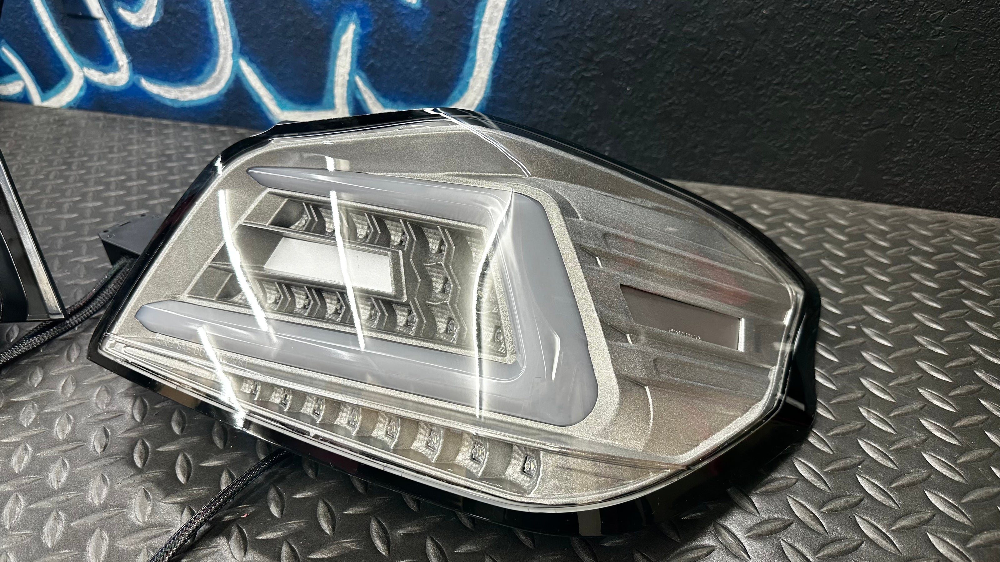 NTXGlow Clear Color Shifting Spec D Tail Lights (2015-2021 Subaru WRX) - JSI Racing 
