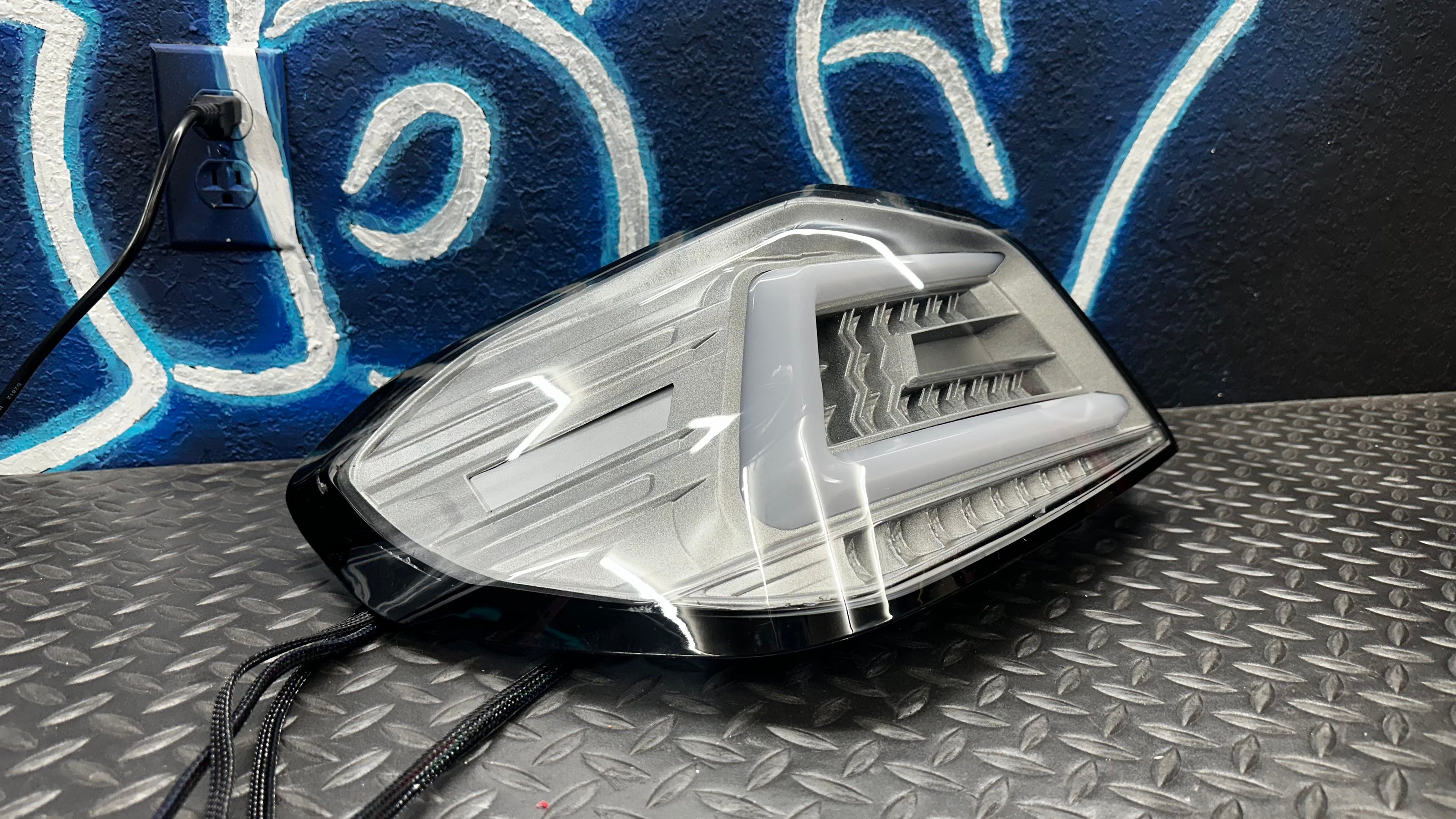NTXGlow Clear Color Shifting Spec D Tail Lights (2015-2021 Subaru WRX) - JSI Racing 