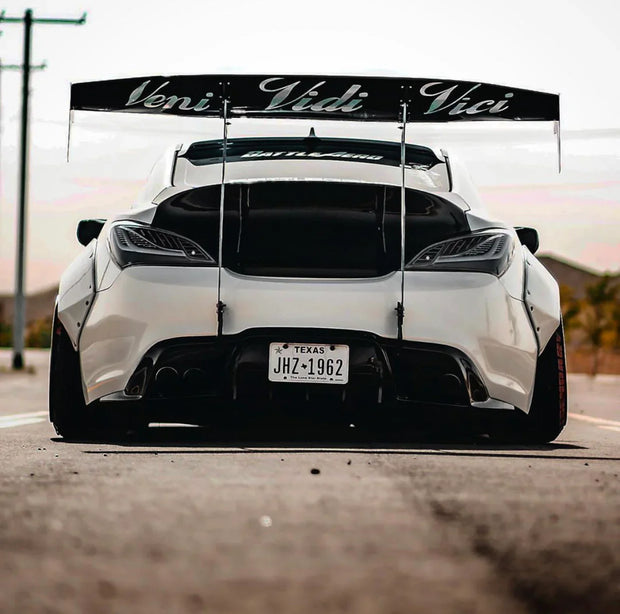 NTXGlow BLACK Eagle Eye Tail Lights (2010-2016 Hyundai Genesis Coupe) - JSI Racing 