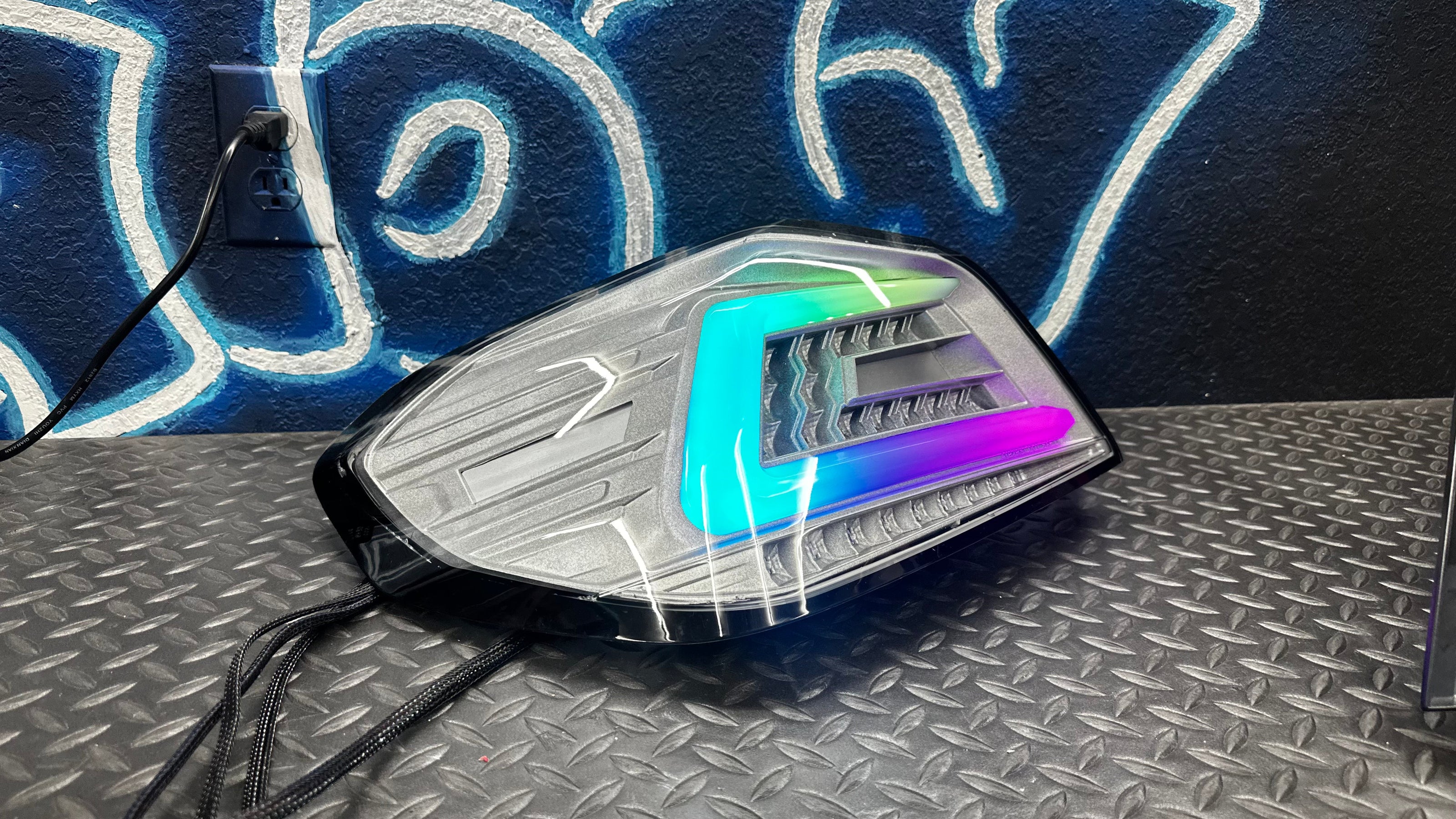 NTXGlow Clear Color Shifting Spec D Tail Lights (2015-2021 Subaru WRX) - JSI Racing 
