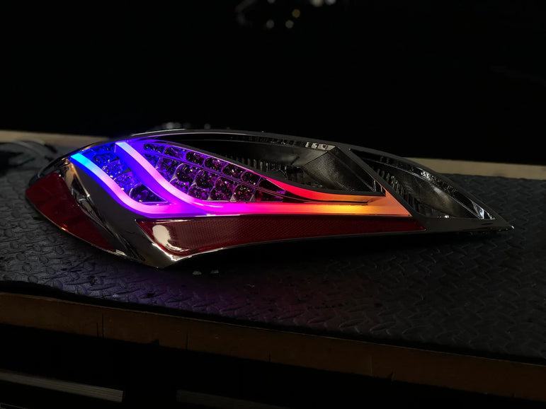 NTXGlow RGB Eagle Eye Tail Lights (2010-2016 Hyundai Genesis Coupe) - JSI Racing 