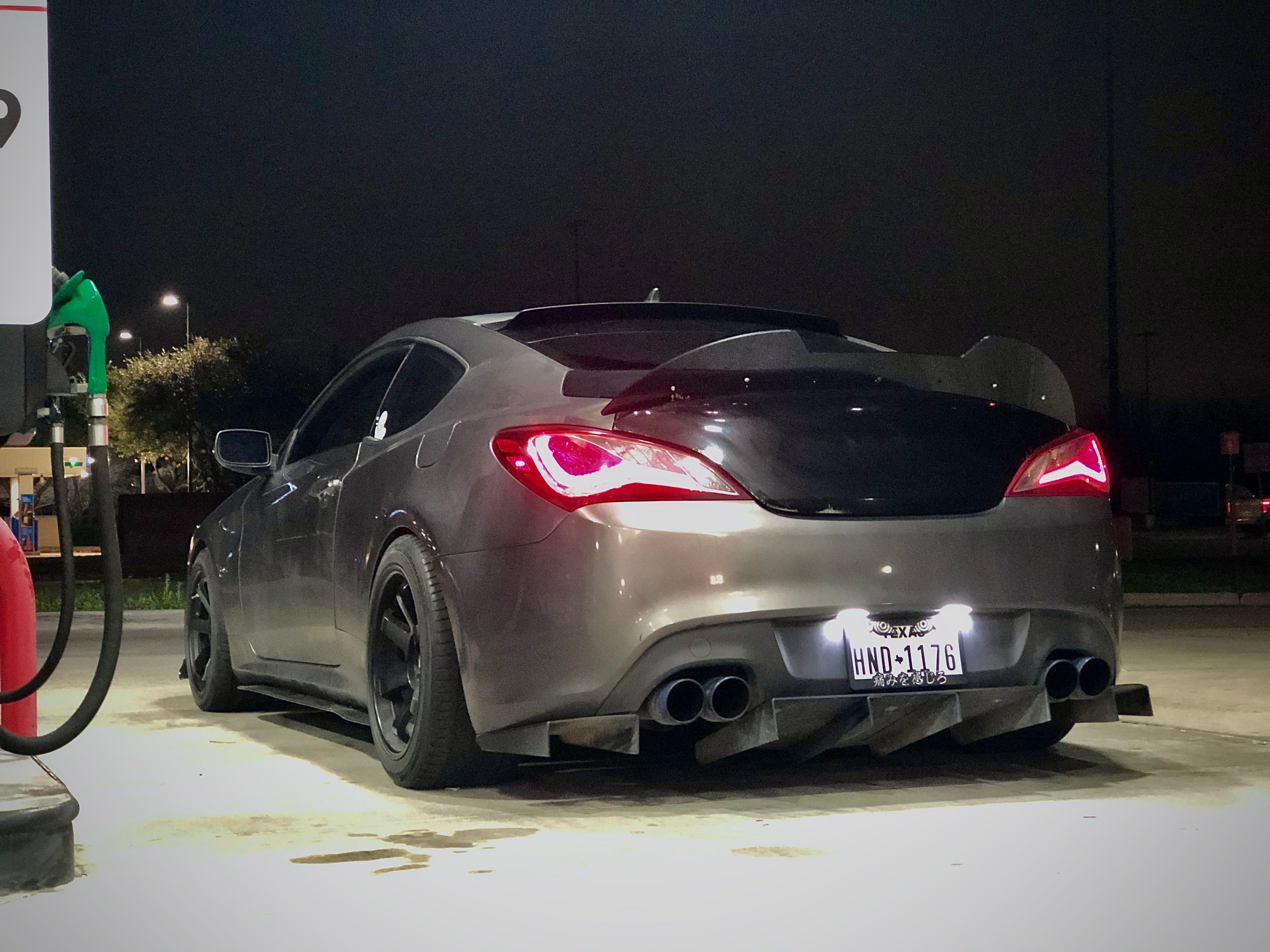 NTXGlow Wicker Bill Spoiler (2010-2016 Genesis Coupe) - JSI Racing 