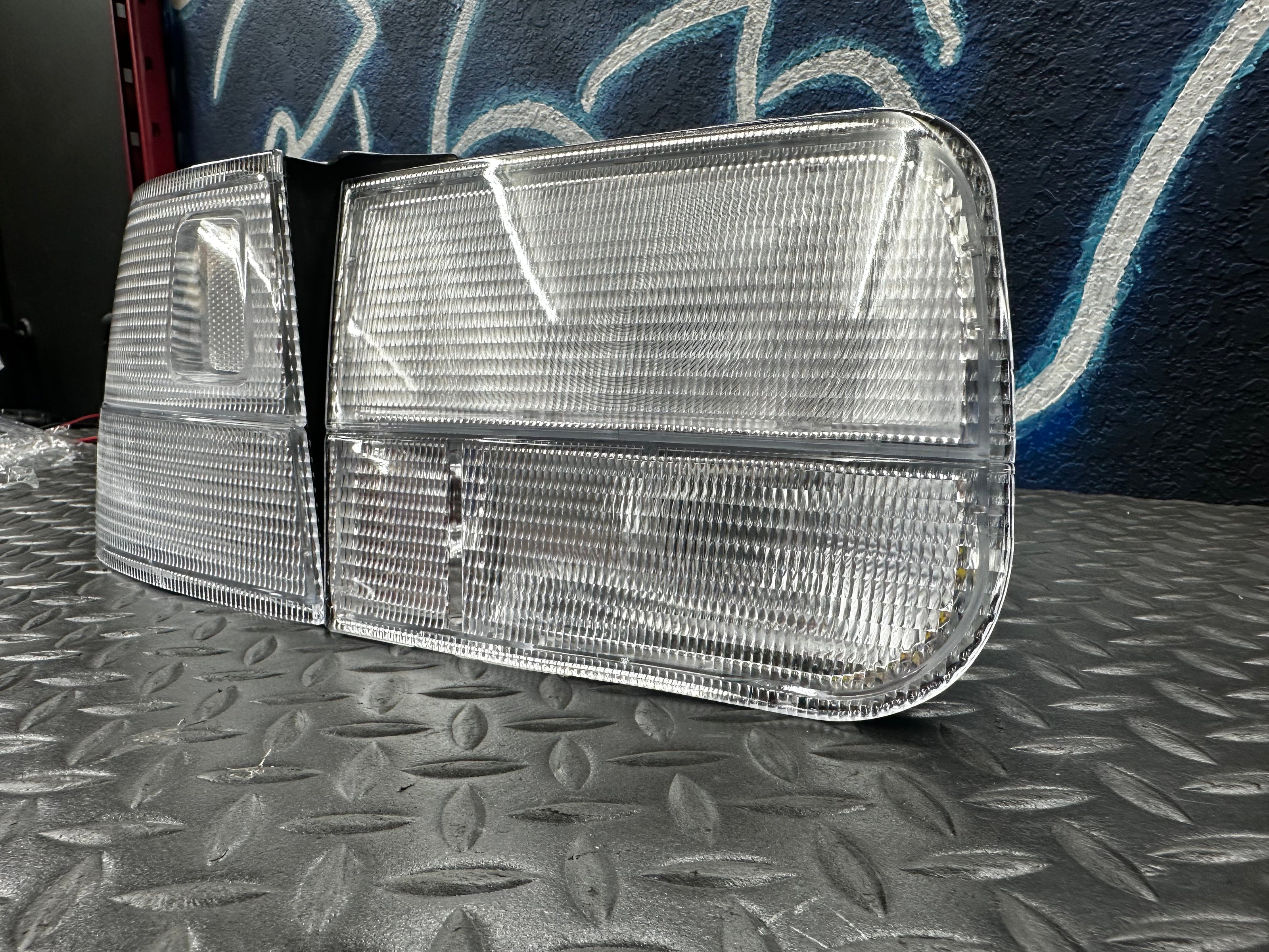1996-2000 Honda Civic 2d Coupe Ek Jdm Clear 4pcs Rear Tail Light - JSI Racing 