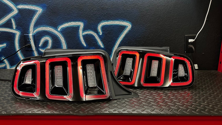 NTXGlow RGB Tail Lights (2010-2014 Ford Mustang) - JSI Racing 
