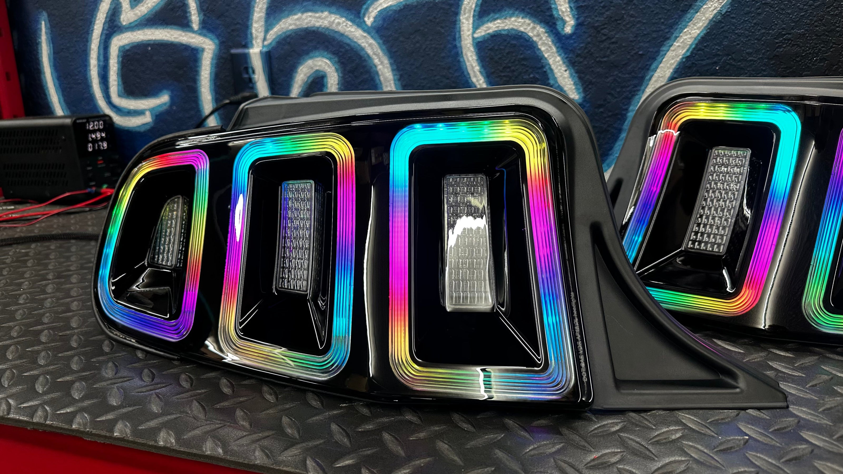 NTXGlow RGB Tail Lights (2010-2014 Ford Mustang) - JSI Racing 