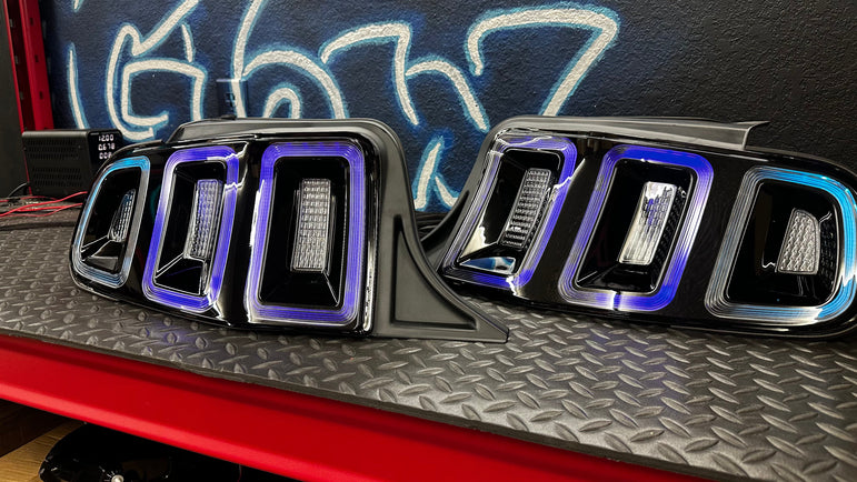 NTXGlow RGB Tail Lights (2010-2014 Ford Mustang) - JSI Racing 