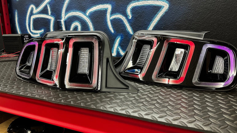 NTXGlow RGB Tail Lights (2010-2014 Ford Mustang) - JSI Racing 