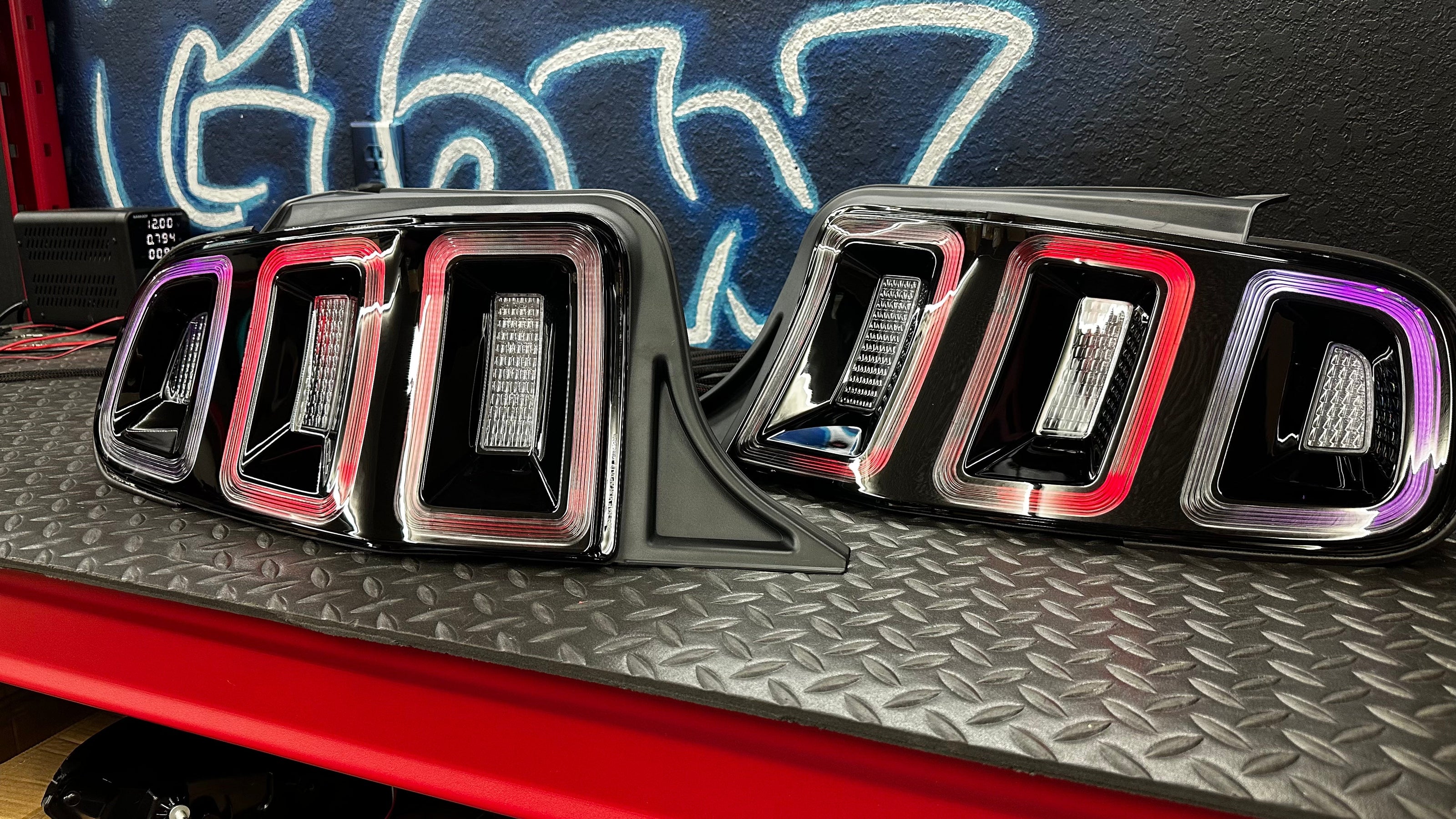 NTXGlow RGB Tail Lights (2010-2014 Ford Mustang) - JSI Racing 