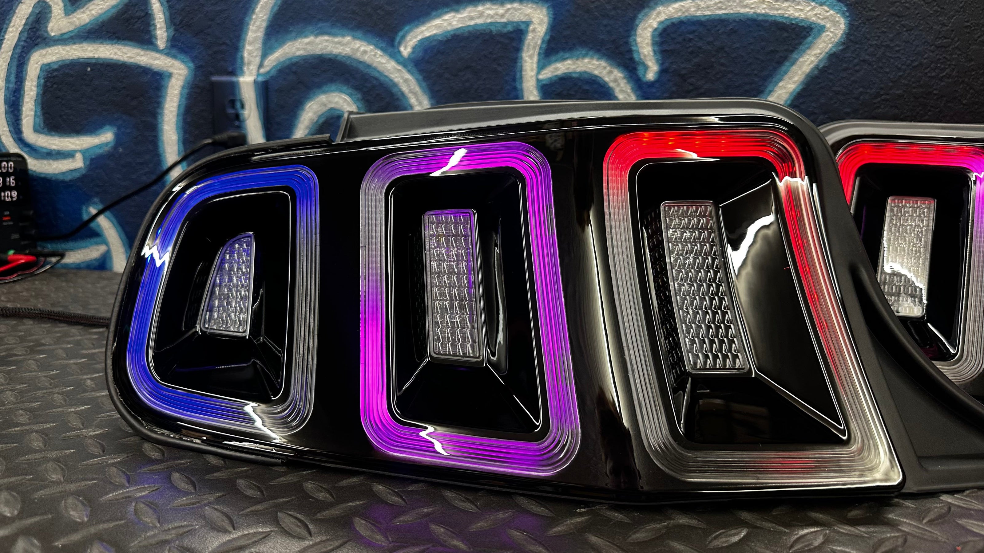 NTXGlow RGB Tail Lights (2010-2014 Ford Mustang) - JSI Racing 