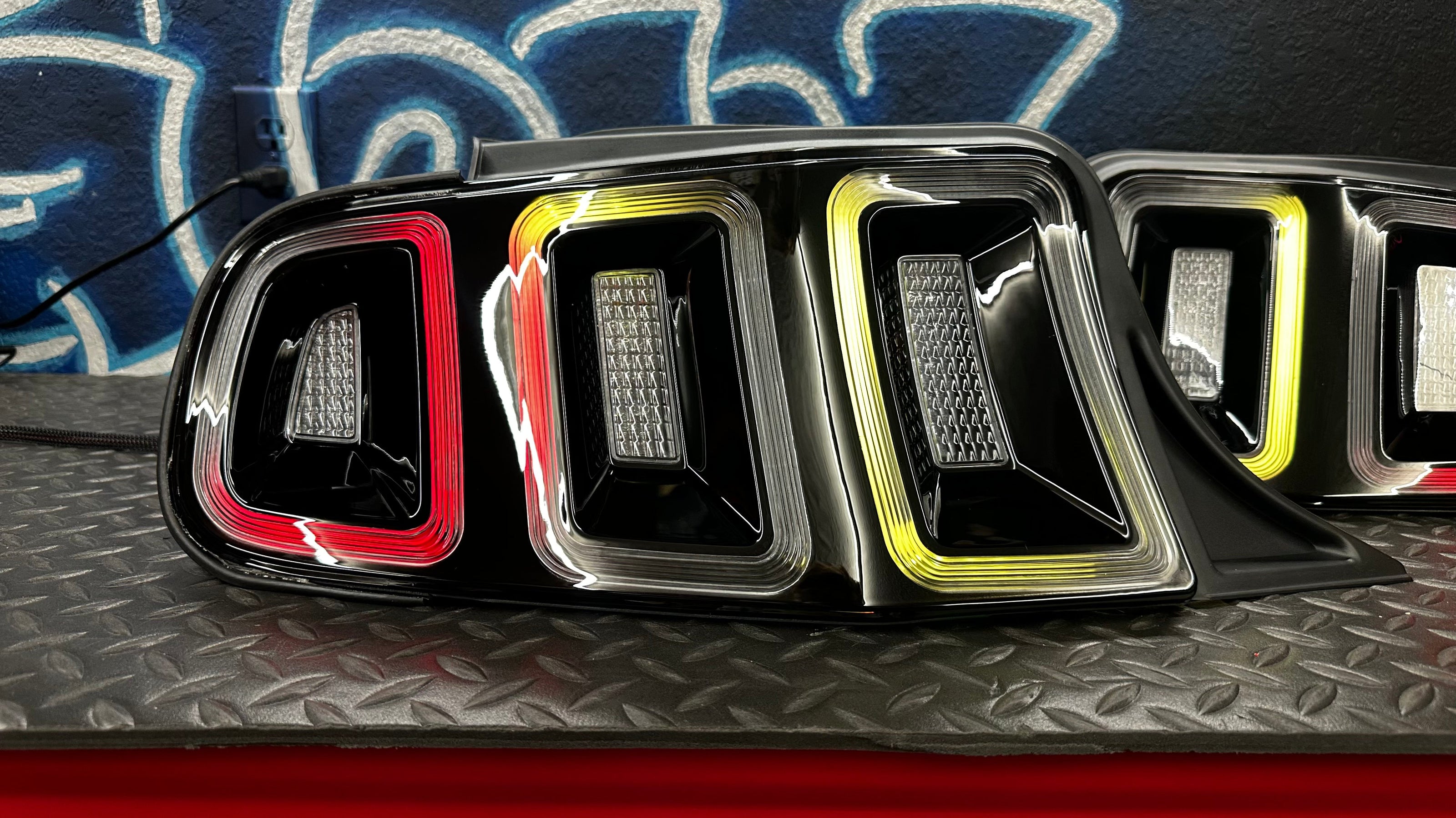 NTXGlow RGB Tail Lights (2010-2014 Ford Mustang) - JSI Racing 