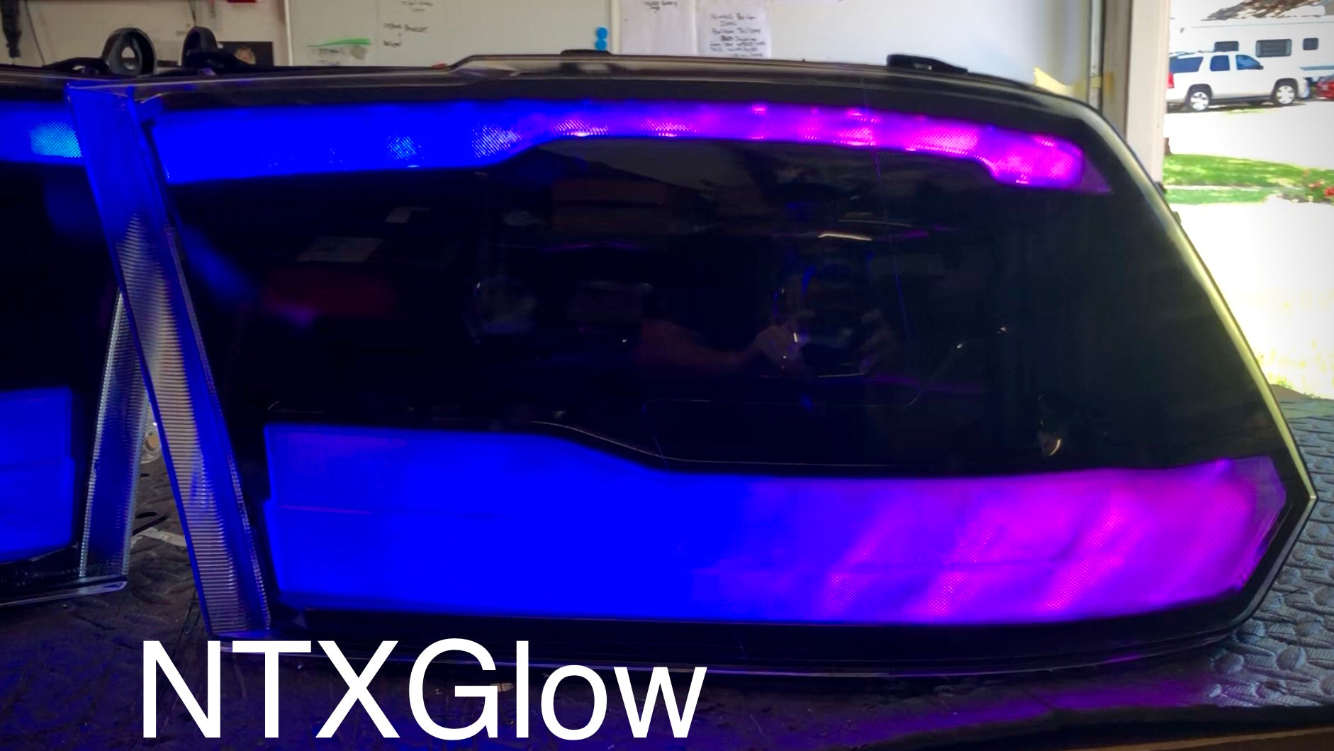 2009-2018 Ram 1500 Color Shifting Headlights - JSI Racing 