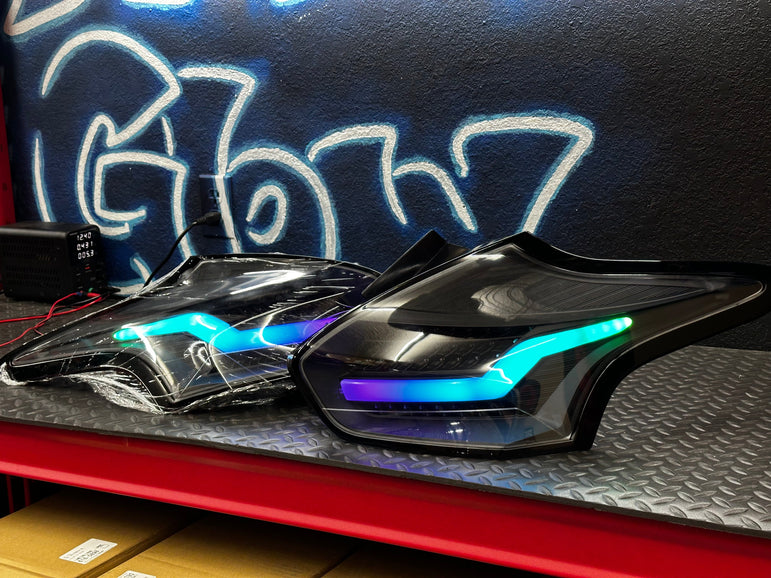 NTXGlow RGB Tail Lights (2015 - 2019 Ford Focus ST/RS) - JSI Racing 