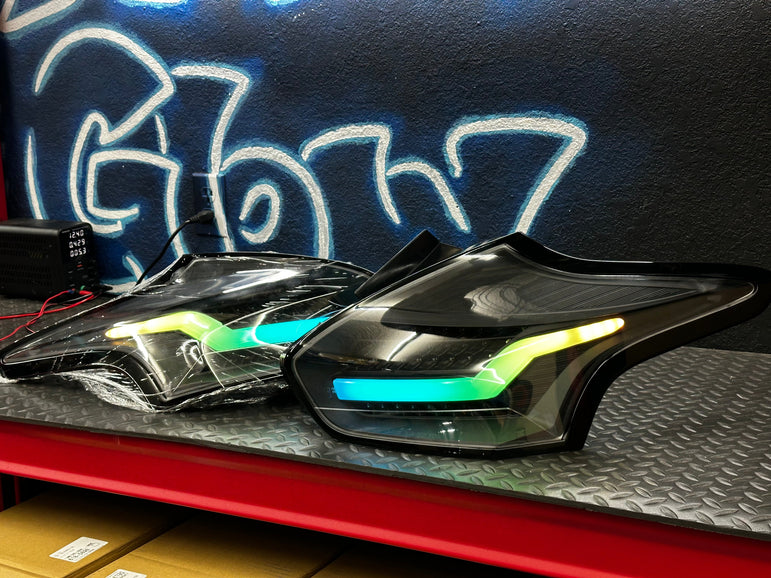 NTXGlow RGB Tail Lights (2015 - 2019 Ford Focus ST/RS) - JSI Racing 