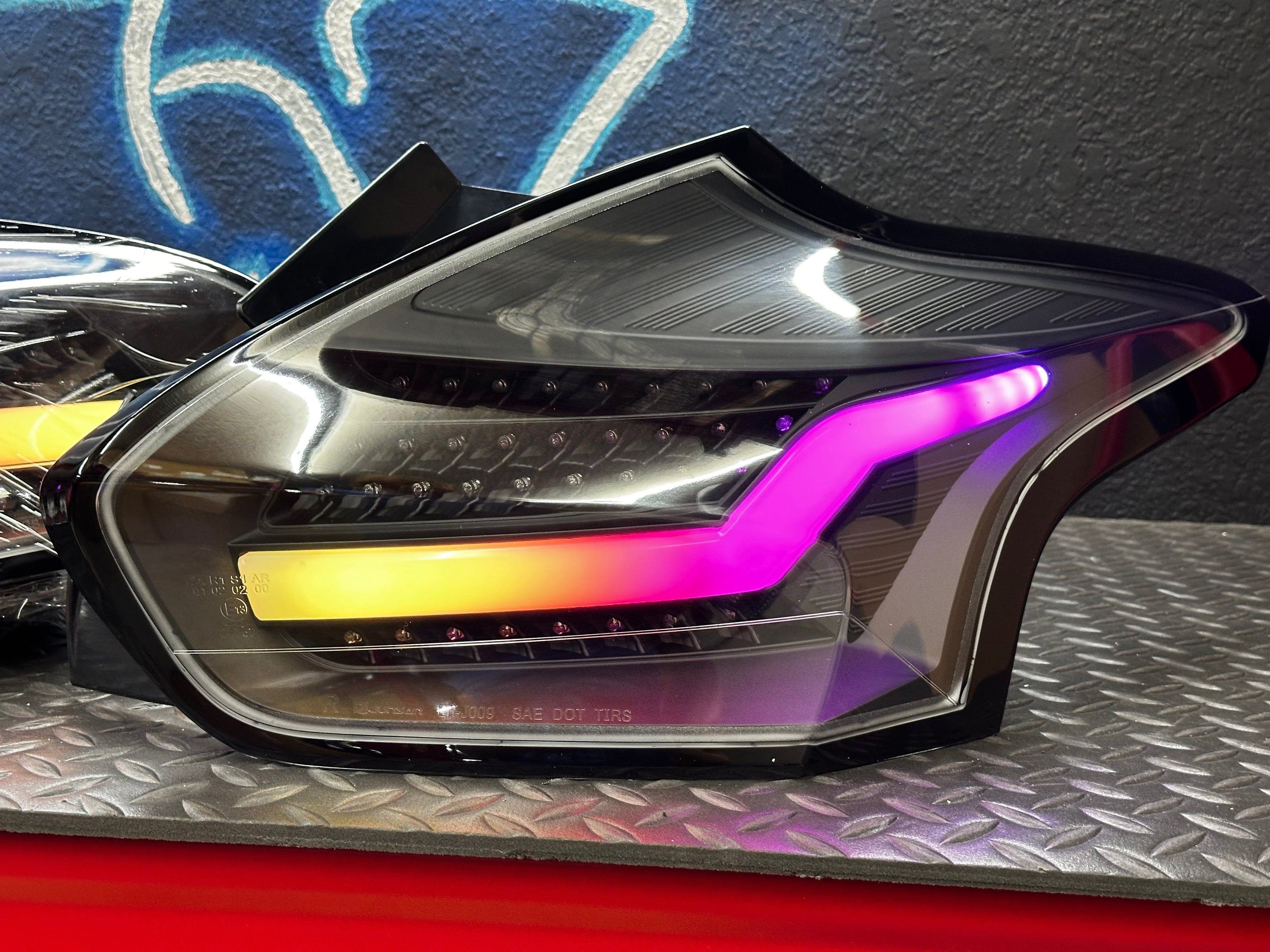 NTXGlow RGB Tail Lights (2015 - 2019 Ford Focus ST/RS) - JSI Racing 